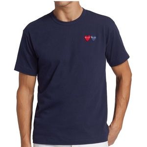 Comme des Garçons Play Navy Tshirt
